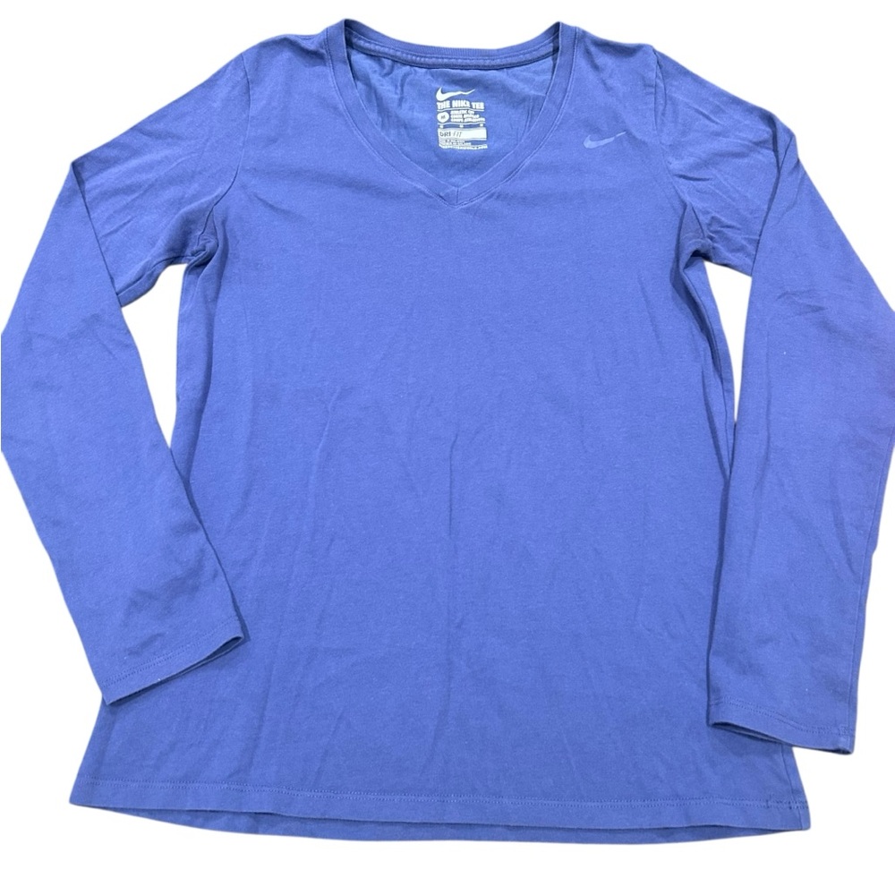 Nike Women's Long Sleeve Tee - Deep Purple